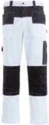 Produktbild von Hose GDT290 Farbe: Weiß/Grau Größe 38R