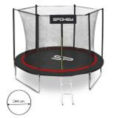 Obrázek produktu pro Spokey Jumper - Trampolina ČERVENÁ 252 CM