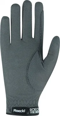 Produktbild von Roeckl ROECK-GRIP Reithandschuhe anthrazit grau, Handschuhgröße:7.5