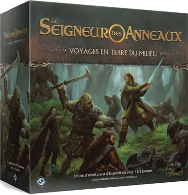 Produktbild von FFG - Le Seigneur des Anneaux - Voyages en Terre du Milieu (Edition 2022) - Jeu