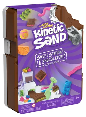 Produktbild von Kinetic Sand Süßigkeiten-Station, Mehrfarbig, Junge/Mädchen, 5 Jahr(e), Kunststoff, CE, 1,09 kg
