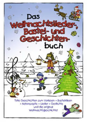 Obrázok produktu pre Das Weihnachtslieder-, Bastel- und Geschichtenbuch