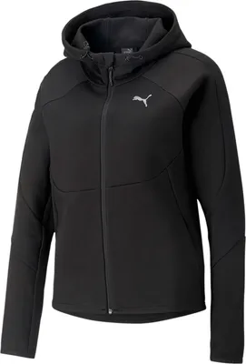 Produktbild von PUMA Evostripe Kapuzenjacke Damen 01 - puma black XS