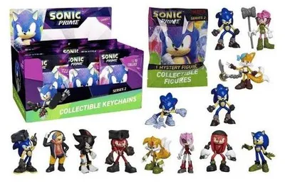 Produktbild von Sonic Prime - Sammelfiguren In Blindbag W2 - Display, 3 Jahr(e), Sonic, Mehrfarbig, Kunststoff, 1 Stück(e)