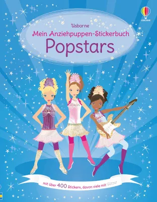 Produktbild von Mein Anziehpuppen-Stickerbuch: Popstars