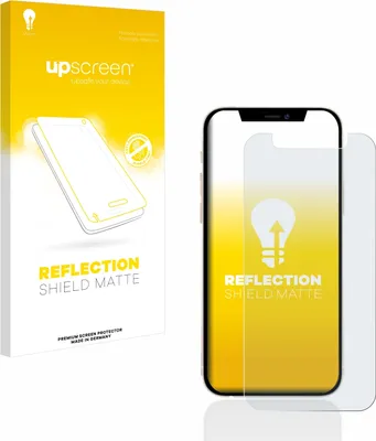 Produktbild von upscreen Schutzfolie für Apple iPhone 12 mini Displayschutz Displayschutzfolie Folie Matt Entspiegelungsfolie