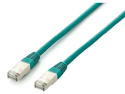 Productafbeelding van Equip 605648 Equip Patchkabel Cat6A  S/FTP 2xRJ45 15.00m grün        LSZH Polybeutel