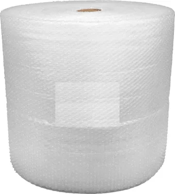 A roll of bubble wrap.