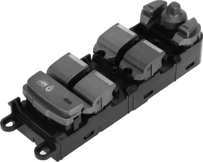 Produktbild von Elektrischer Fensterschalter Nr. LR085483 Vorderer linker Fahrerseiten-Fenstersteuerschalter für Land Rover Discovery Sport 2015-2019 Schwarz Grau
