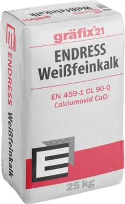 Produktbild von Gräfix 21 Weißfeinkalk 25kg CL 90-Q