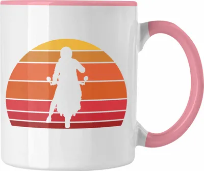 Produktbild von Trendation - Roller Fahrer Geschenk Tasse Rollerfahrer Geschenkidee Führerschein Bestanden (Rosa)