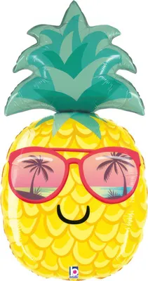 Produktbild von Shape Folienballon Ananas | 76 cm