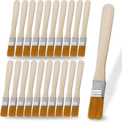 Zdjęcie produktu dla Mały zestaw pędzli – wszechstronny, 50 sztuk – 13,5 cm – drewno