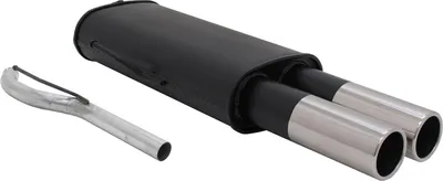 Obrázok produktu pre Novus športový výfuk pre VW Passat 35i 2x76mm zadný tlmič s ABE