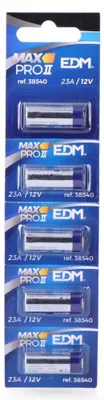 Immagine prodotto di Batterie alcaline, 23 A, 12 V, adatte per telecomandi, dimensioni Ø 10,3 x 28,5 mm, ideali per