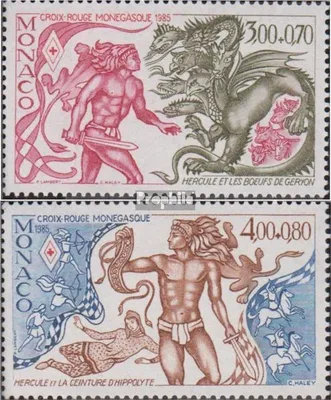 Produktbild von Briefmarken Monaco 1985 Mi 1715-1716 (kompl.Ausg.) postfrisch Rotes Kreuz