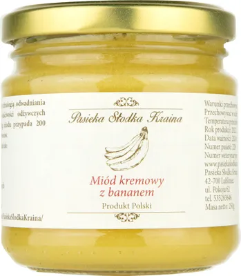 Produktbild von Reine Frische: 250g Sweet Land Apiary Roh & Rein Cremiger Blütenhonig mit Preiselbeeren ️