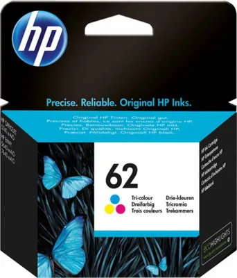 Immagine prodotto di Cartuccia d'inchiostro HP C2P06AE a 3 colori n. 62