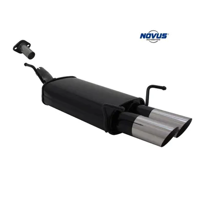 Image de Novus N Sport Silencieux d'échappement S Opel Astra G CC 2x76 vif acier inoxydable