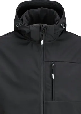 Produktbild von Jack & Jones 12279288_2161_L, Windbreaker-Jacke, Uni, Erwachsener, Reißverschluss, Polyester, Schwarz