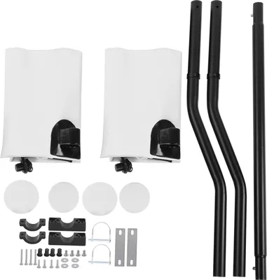 Immagine prodotto di Kayak gonfiabile -Stabilizzatore in PVC -Canoa -Outrigger -Kit galleggiante di equilibrio -Accessori Bianco
