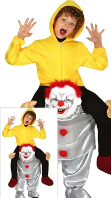 Immagine prodotto di Guirca Let Me Go Costume da clown cattivo per ragazzo 7-9 anni 7-9 anni