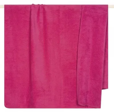 Produktbild von pad Decke Byron Fischgrätmuster Fuchsia Pink (150x200cm)
