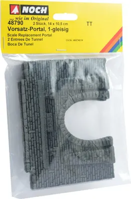 Obrázok produktu pre NOCH 48790, TT (1:120), Šedá, 2 kusov
