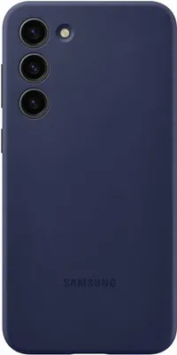 Produktbild von Samsung Silicone Cover Case für Samsung Galaxy S23+ Silikonhülle Marineblau (EF-PS916TNEGWW) Handyhülle