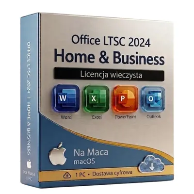 Zdjęcie produktu dla Microsoft Office LTSC 2024 Home & Business na Mac - licencja wieczysta