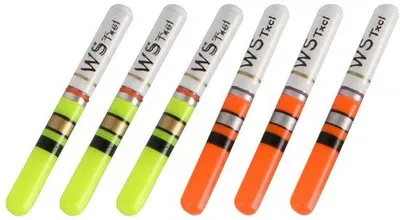 Immagine prodotto di Dailygoods - Confezione da 6 galleggianti luminosi per la pesca notturna con allarmi sonori