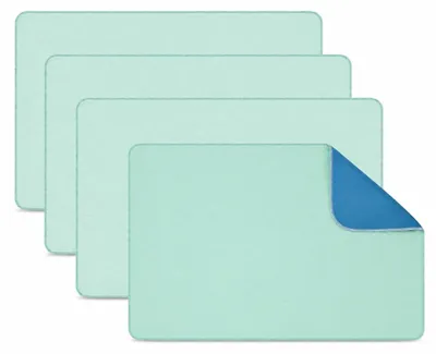 Produktbild von Brandsseller 4er Set Inkontinenzunterlage 75 x 90 cm – wasserdichte Bettschutzeinlage, wiederverwendbar & waschbar saugfähiger Matratzenschoner mit Rutschfester Unterseite