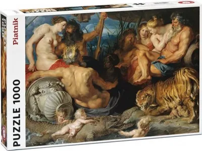Zdjęcie produktu dla Puzzle Rubens Cztery rzeki raju 1000 elementów