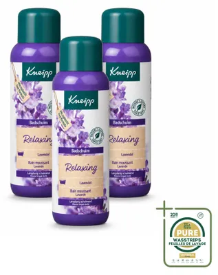 Produktbild von 3 x Kneipp Badeschaum Lavendel - Entspannend - 400 ml - Vorratspackung - 3 Stücke