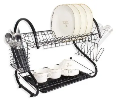 Image de Égouttoir à vaisselle 38 cm MR-1025-38-NOIR MAESTRO