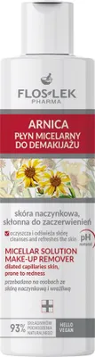 Produktbild von FLOSLEK Arnica Mizellenfluid zur Make-up-Entfernung bei Gefäßproblemen, 225 ml