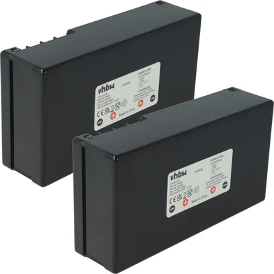 Produktbild von vhbw 2x Akku kompatibel mit Stiga Autoclip 158614, 225, 228, 223, 225s, 228s, 200, 127, 125, 158609, 158613, 158610 Rasenmäher (2300mAh 25,2V Li-Ion)