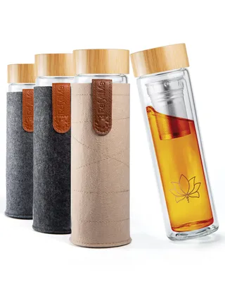 Produktbild von Doppelwandige Teekanne 450ml mit Filter