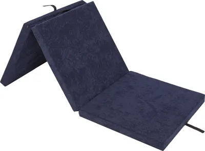 Obrázok produktu pre Skladací matrac BEN - 180×65 cm - skladací, prateľný poťah, pevný penový matrac, látka Aloba, posteľ pre hostí a podložka na jogu | Pillowprim