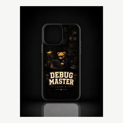 Productafbeelding van iPhone 13 Pro hoesje, telefoonhoesje, beschermhoesje, case met debuggingsmotief – LUNØIR ©