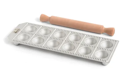 Produktbild von Marcato RAVIOLI MOULD 12 LARGE ROUND AGNOLOTTI RA-T55X12-CLS 8000011005966