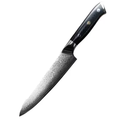 Produktbild von Damast-Küchenmesser Big Chef/Schwarz - Hochwertig KP32715
