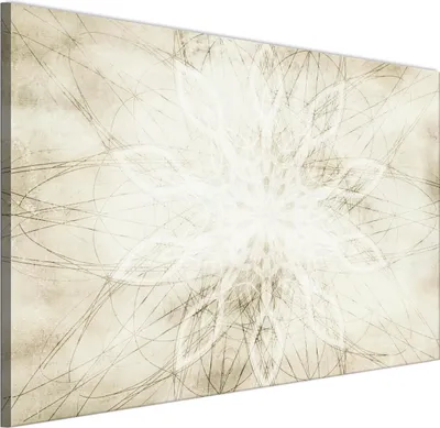 Image de LUMASOUL Tableau sur toile, motif nature, tableaux muraux cadre bois, Tableau Mural pour Salon & Chambre, 90x60 cm Boho