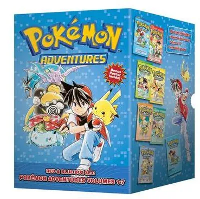 Immagine prodotto di Pokémon Adventures Red & Blue Box Set (Set Includes Vols. 1-7)