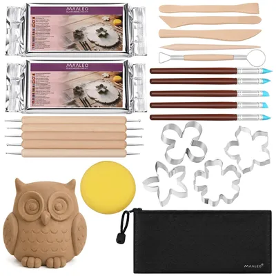 Produktbild von Maaleo 27920, Tonmodellier-Set, 30 Stück