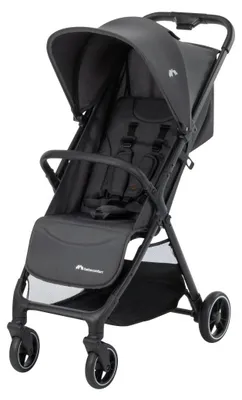 Produktbild von Bebeconfort Azur, Kinderwagen Buggy Kompakt, 0–3 Jahre (15 kg), Leichter Reisebuggy, Automatisch Einhändig Klappbar, Mineral Graphite