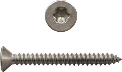 Produktbild von 100 Stk. Blechschrauben DIN7982 4,8x50 Edelstahl V2A