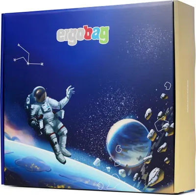 Produktbild von ergobag Zip-Tasche Schulranzen-Zubehör Fan Box Weltraum dunkelblau