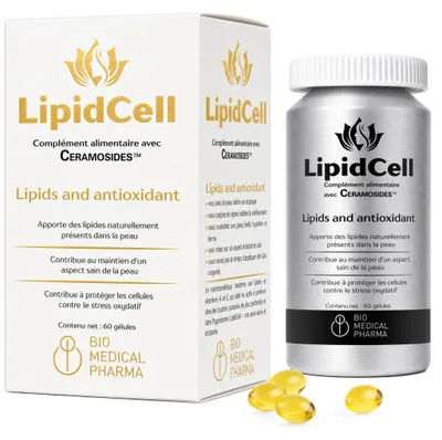Image de LipidCell CERAMOSIDES avec squalène et vitamines A et E, 60 capsules