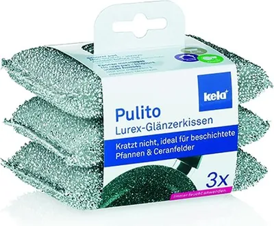 Produktbild von Kela Glänzerkissen Pulito 3er Set